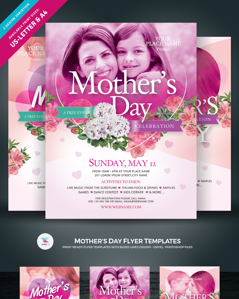 Mother's Day - Corporate Identity Template - TemplateMonster