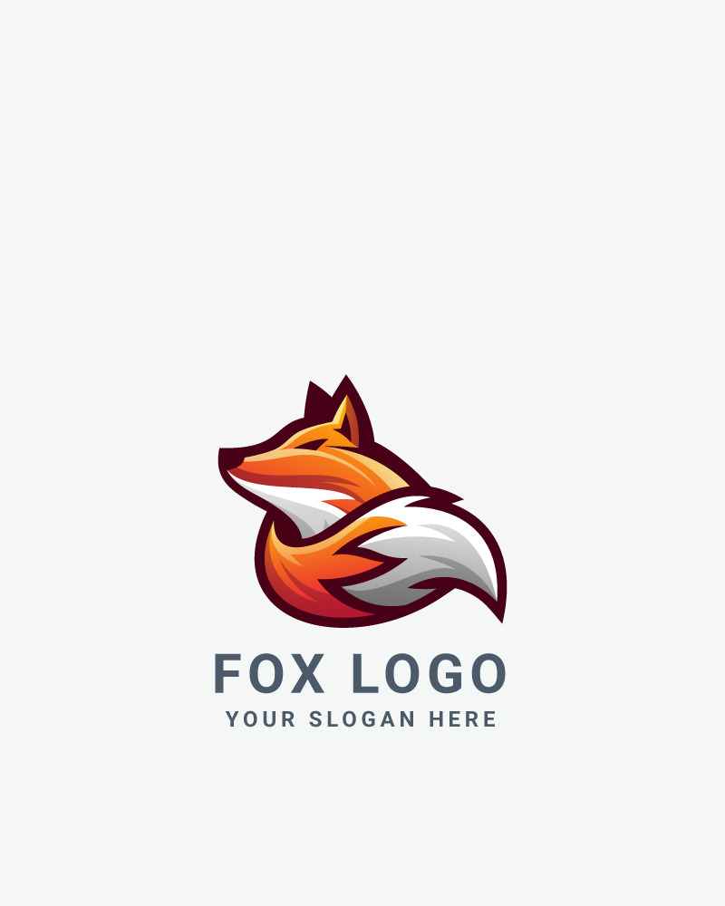 Fox Logo Template #80553 - TemplateMonster