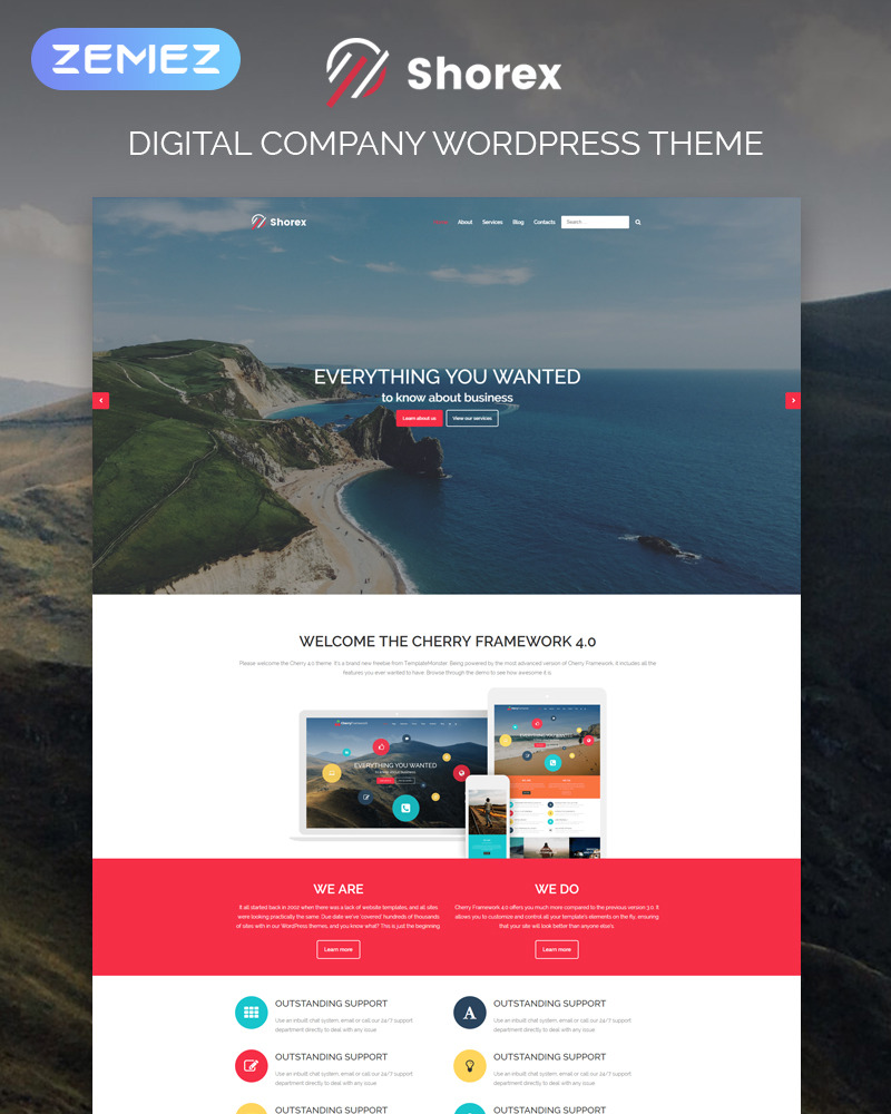 Shorex WordPress Theme 81042
