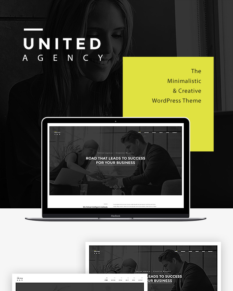 United WordPress Theme 81045