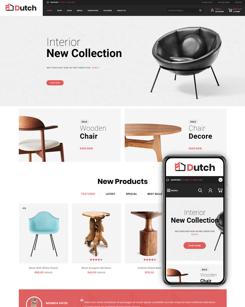 Dutch WooCommerce Theme 82537