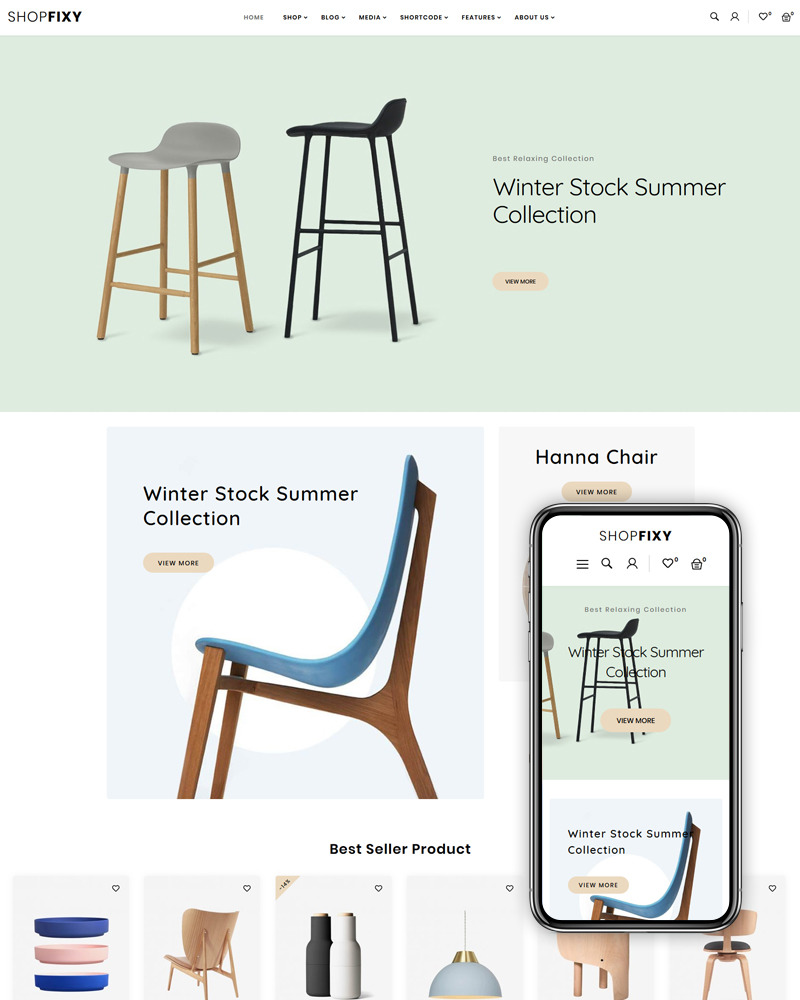 ShopFixy WooCommerce Theme 83885