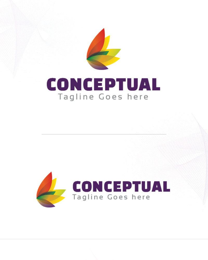 Conceptual Logo Template #85980 - TemplateMonster