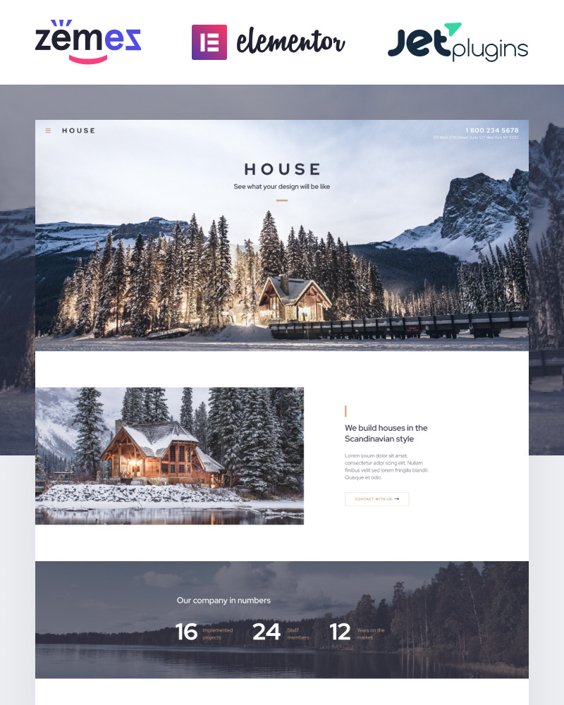 House WordPress Theme 87190