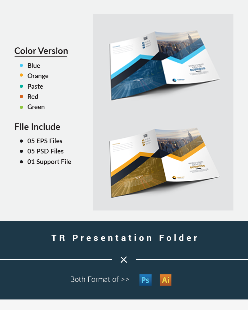 corporate identity presentation template