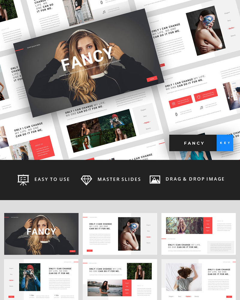 keynote template free fashion