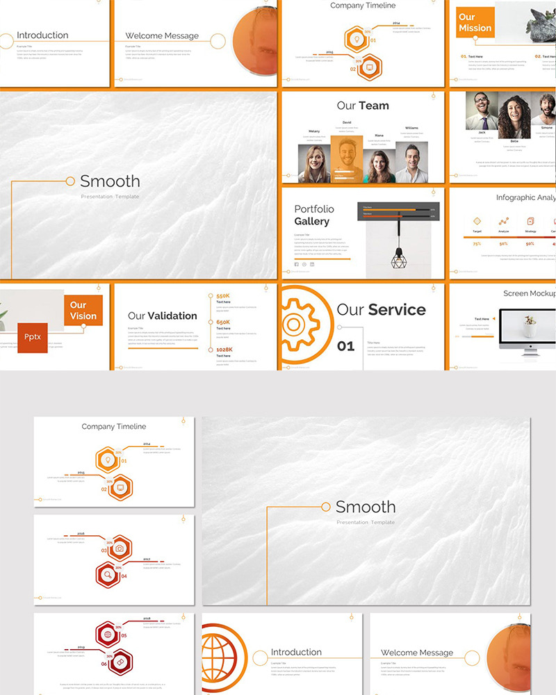Smooth Powerpoint Designs Smooth PowerPoint template #88190 - TemplateMonster