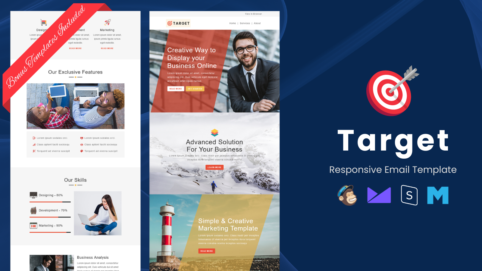 Target - Responsive Email Newsletter Template