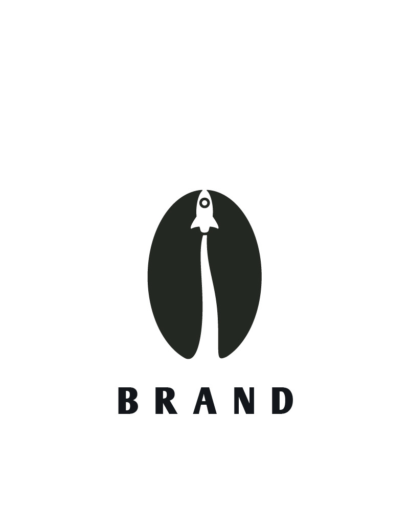 Coffee Rocket Logo Template 88733 TemplateMonster