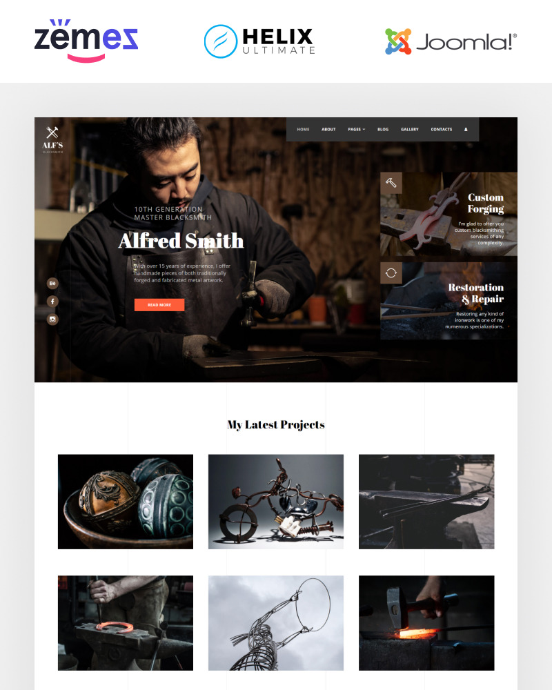 ALF's Joomla Template 89630