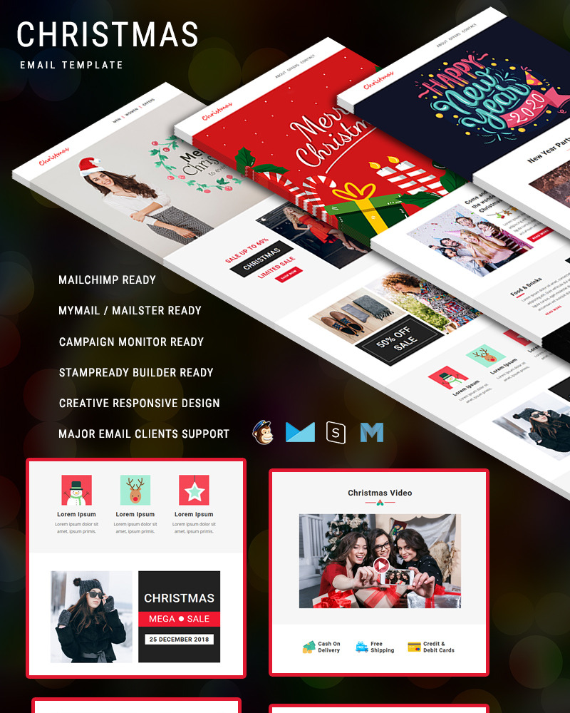 Christmas Multipurpose Responsive Email Newsletter Template Christmas Multipurpose Responsive Email Newsletter Template
