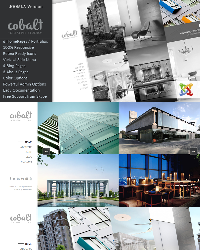 Cobalt Joomla Template 92993