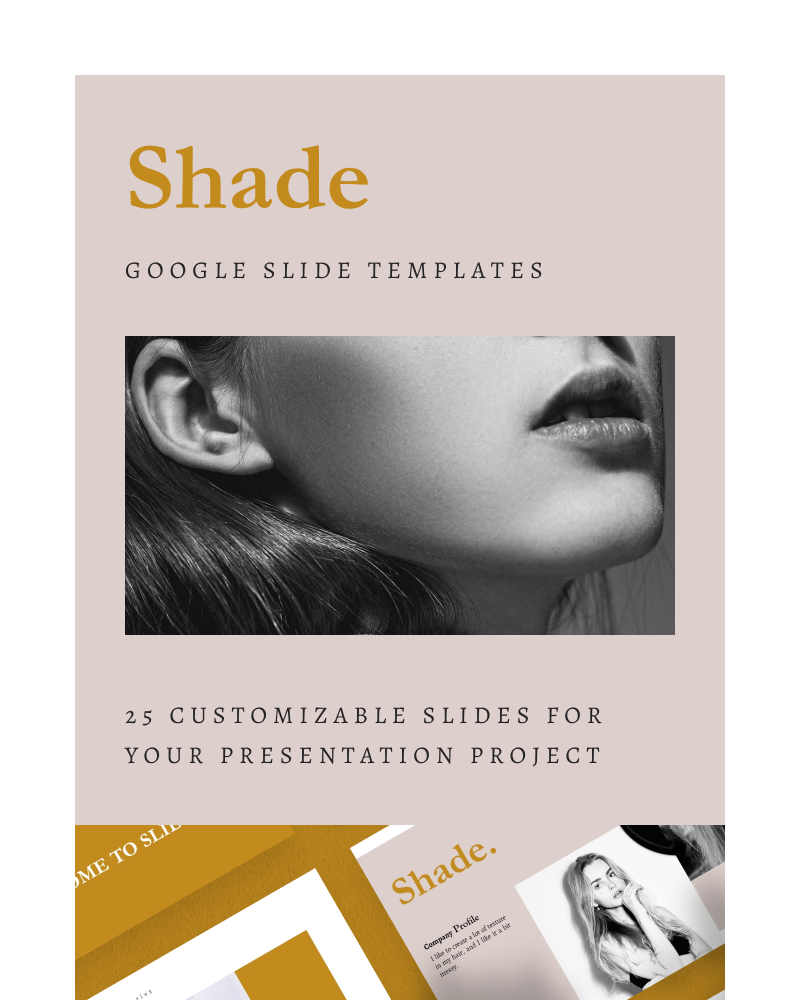SHADE Google Slides 93089 TemplateMonster