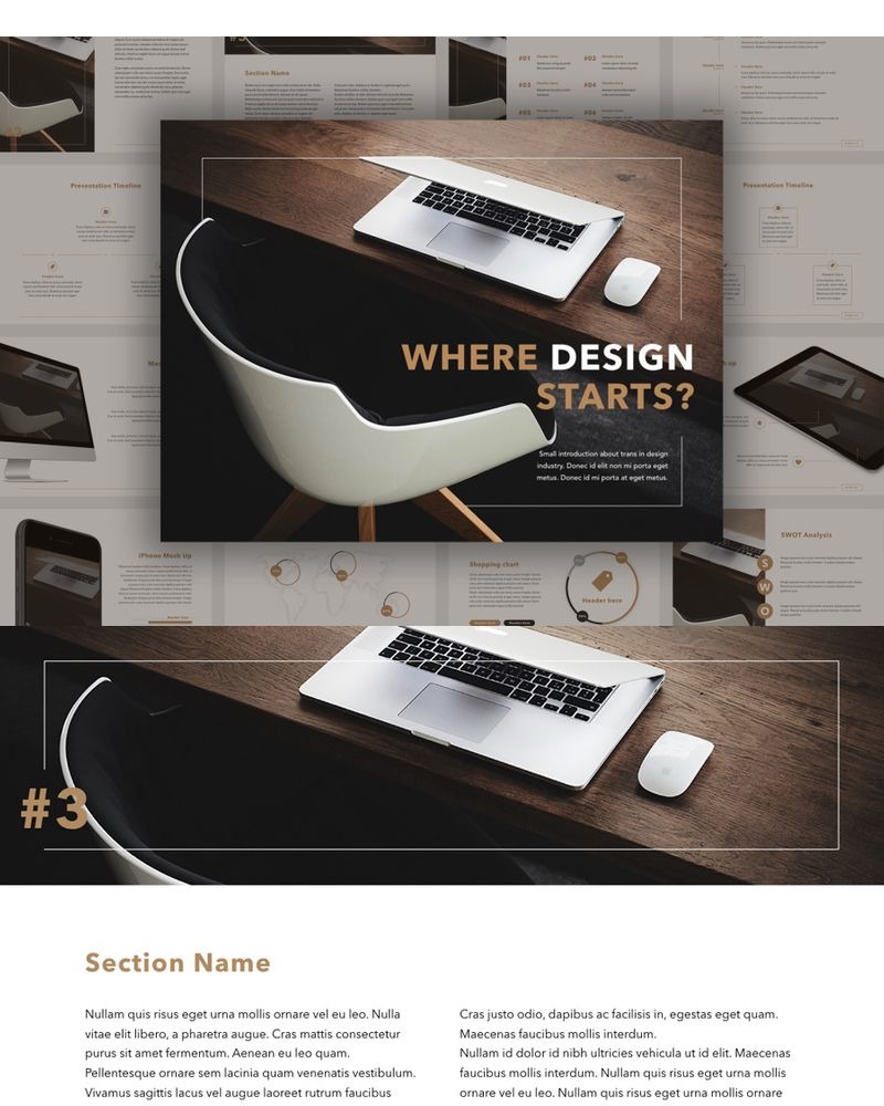 Inception PowerPoint template #93892 - TemplateMonster