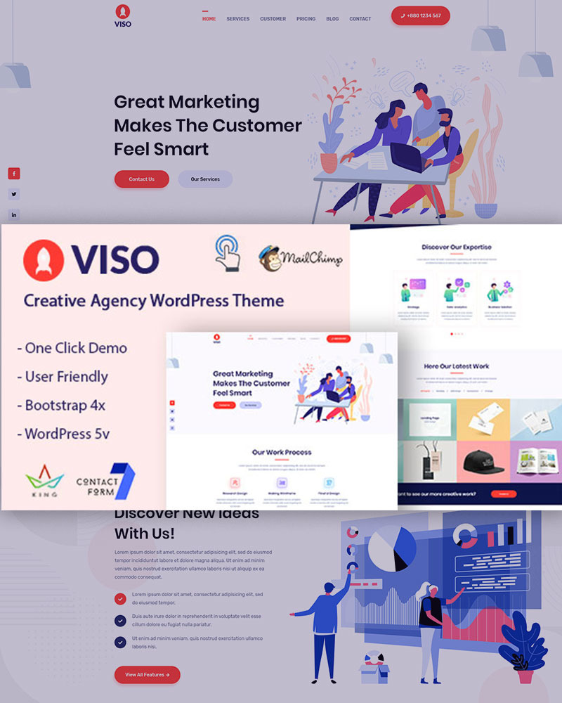 VISO WordPress Theme 94095