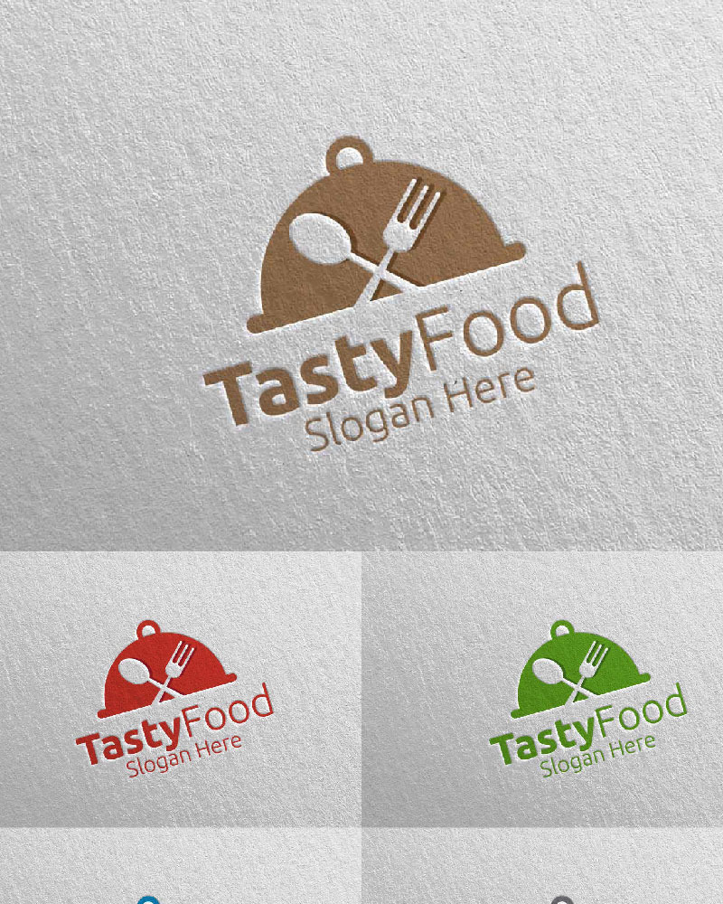 Good Food Restaurant or Cafe 11 Logo Template