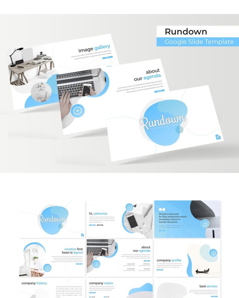 Rundown Google Slides #95602 - TemplateMonster