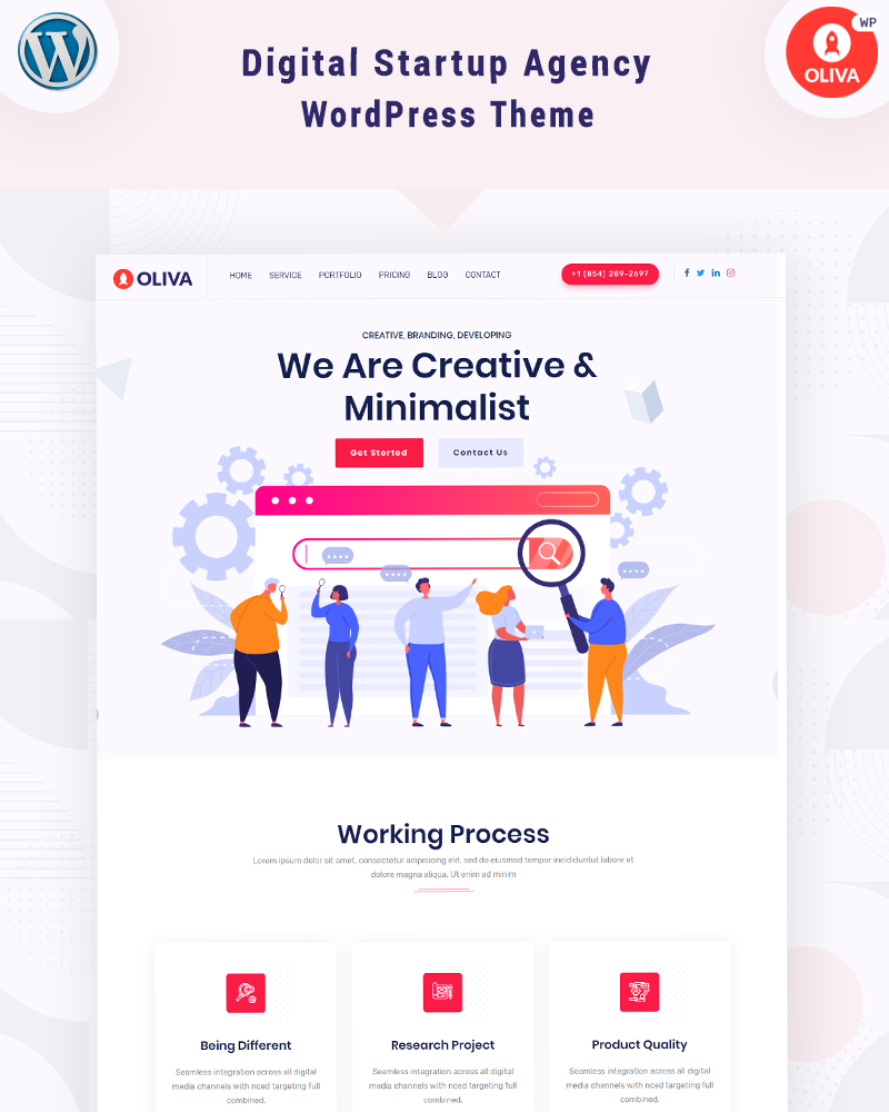 Oliva WordPress Theme 95805