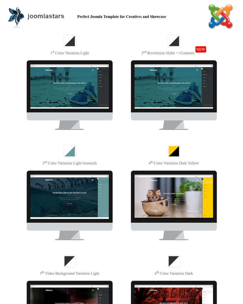 Freeman Joomla Template 97013