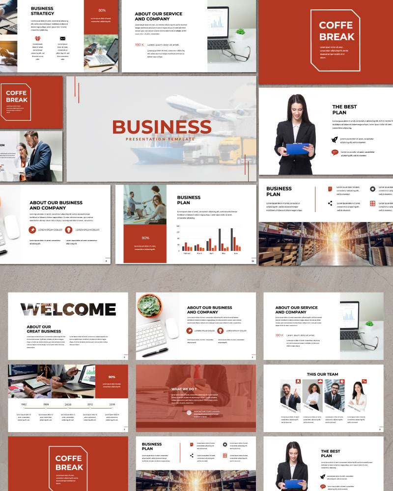 amazing business google slides presentation