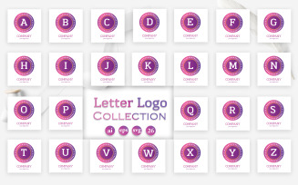 Best Letter Design Collection Logo Template