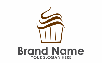 Cake foods Logo Template