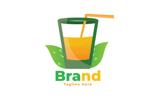 Fresh Drink Logo Template