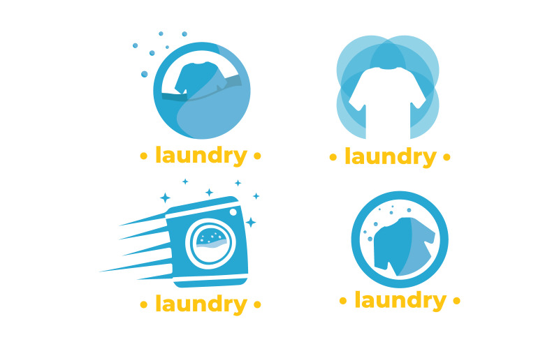Laundry Creator Logo Template