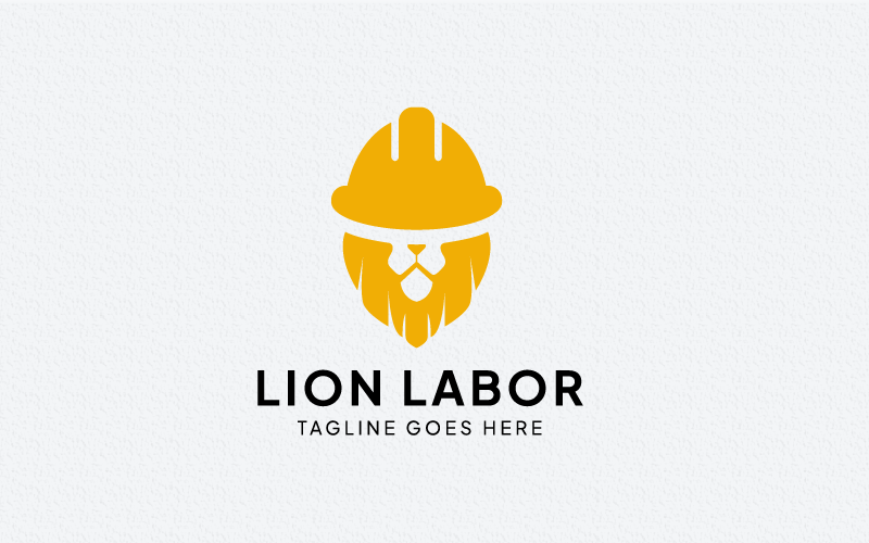 Lion Labor Logo Template