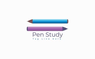 Pen Study Logo Template