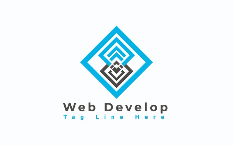 Web Developer Logo Template