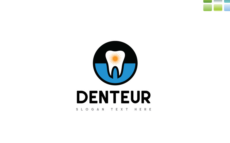 Denteur Logo Template