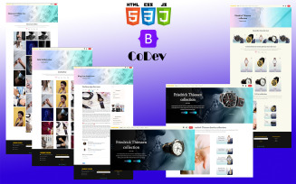Multipurpose online shop Responsive HTML Website Template