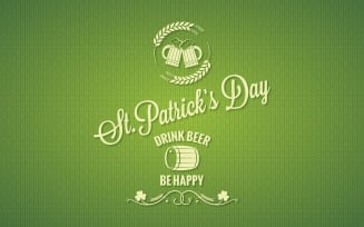 Patrick Day Beer Design Background. - Corporate Identity Template