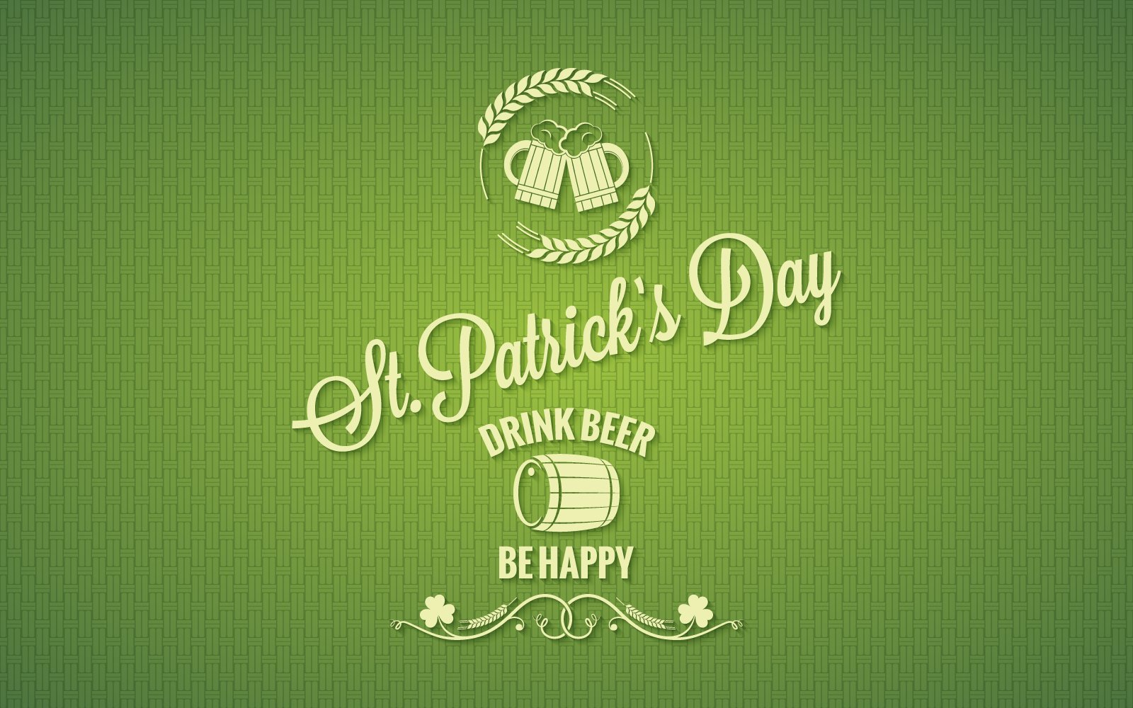 Plantilla De Identidad Corporativa "Patrick Day Beer Design Background." #160642