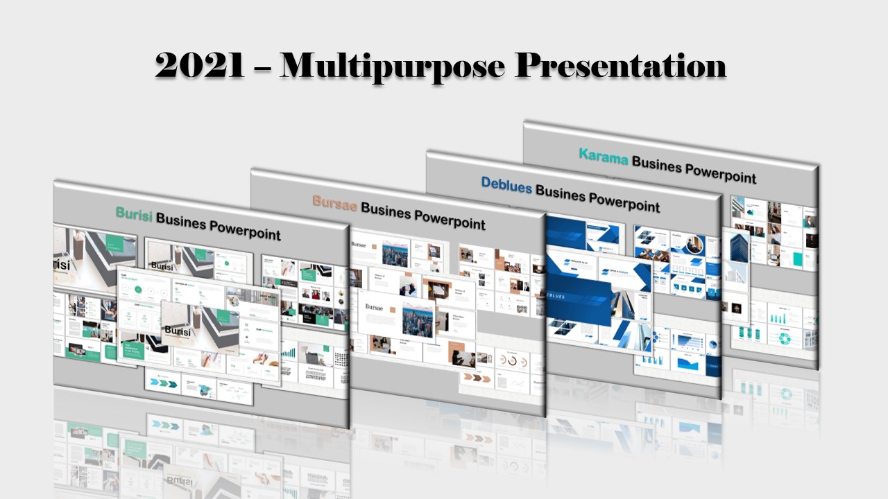 "Multipurpose Bundle" modèle PowerPoint Premium #160732
