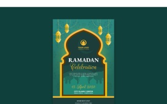 Poster Ramadhan Celebration - Vector Image