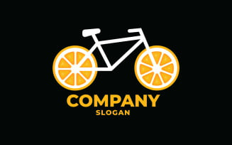 Lemon Bike Creative Logo Template