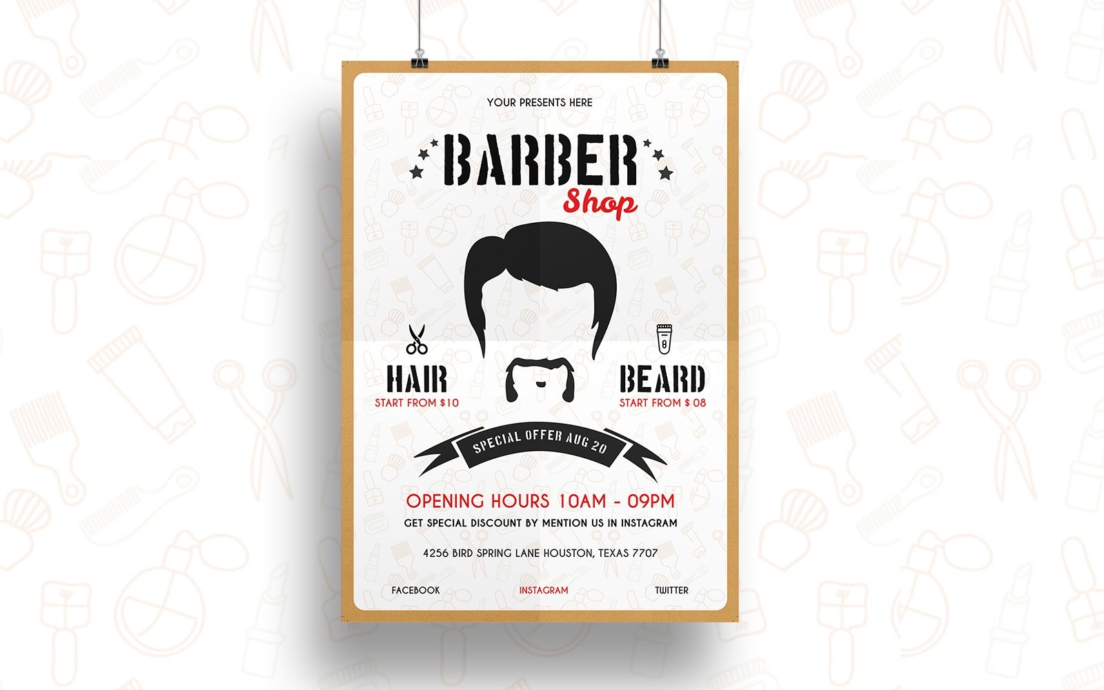 Kit Graphique #160977 Barber Salon Divers Modles Web - Logo template Preview