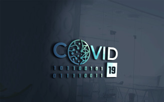 Corona virus - Covid19 Logo Template