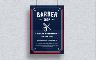 Flage - Barber Shop Flyer Design - Corporate Identity Template