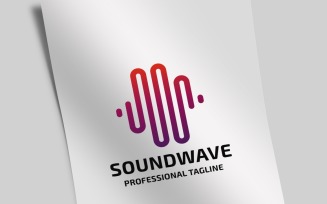 Sound Wave Logo Template