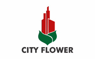 Flower City Logo Template