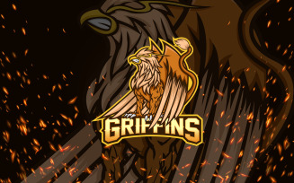 Griffins - Esport YR Logo Template