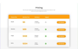 PT 9 Pricing Pack UI Elements