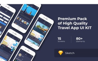 Mobile UI Travel App