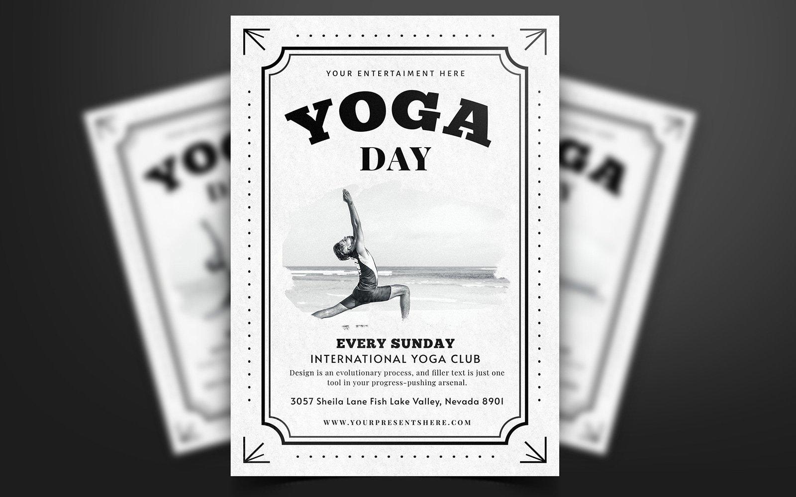 Template #161994 Yoga Meditation Webdesign Template - Logo template Preview