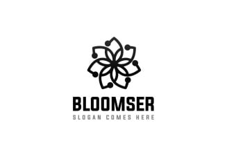 Bloomser Logo Template