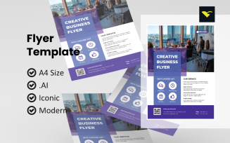 Business Simple Flyer - Corporate Identity Template