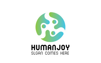 HumanJoy Logo Template